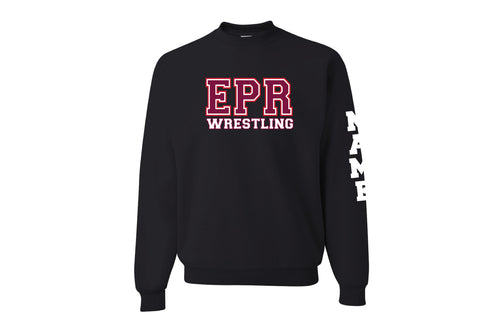 Emerson Park Ridge Wrestling Cotton Crewneck Sweatshirt - Black