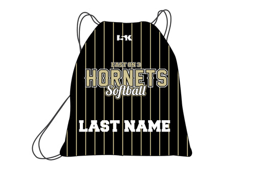 East Hartford Softball Sublimated Drawstring Bag