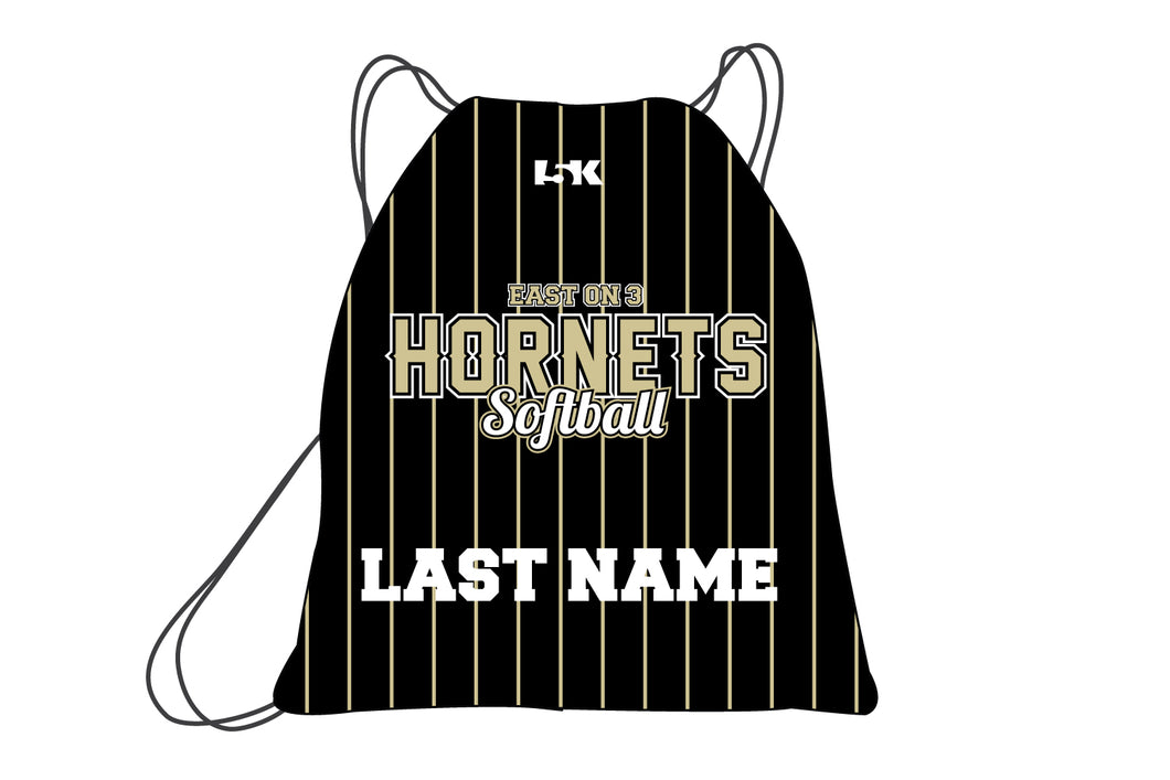 East Hartford Softball Sublimated Drawstring Bag