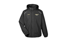 East Hartford Softball Hooded Rain Jacket - Black