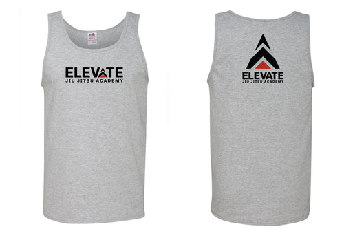 Elevate Jiu Jitsu Academy Cotton Tank Top - Gray