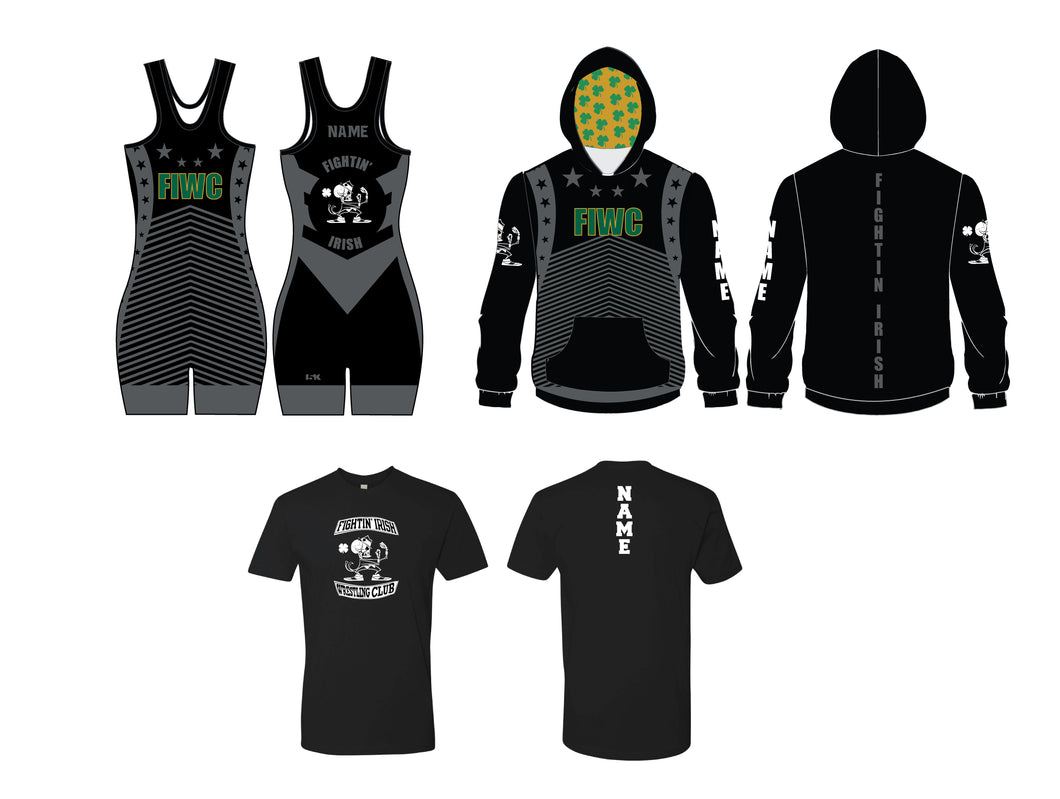 Fightin' Irish Wrestling Package [Ladies Singlet, Hoodie, Cotton Tee]