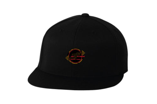 Jay Fitness Flexfit Cap - Black - Design 2