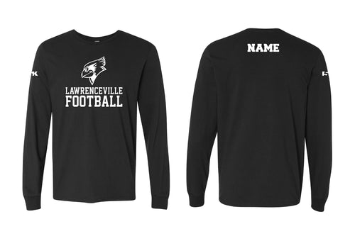 Lawrenceville Football Cotton Crew Long Sleeve Tee