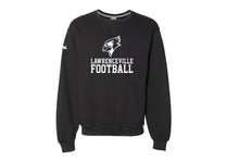 Lawrenceville Football Cotton Crewneck Sweatshirt - Black