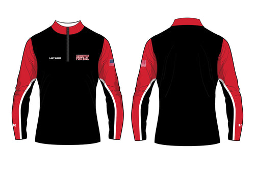 Lawrenceville Football Sublimated Quarter Zip