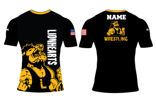 Lionhearts Wrestling Sublimated Compression Shirt