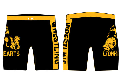 Lionhearts Wrestling Sublimated Compression Shorts