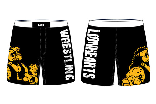 Lionhearts Wrestling Sublimated Fight Shorts