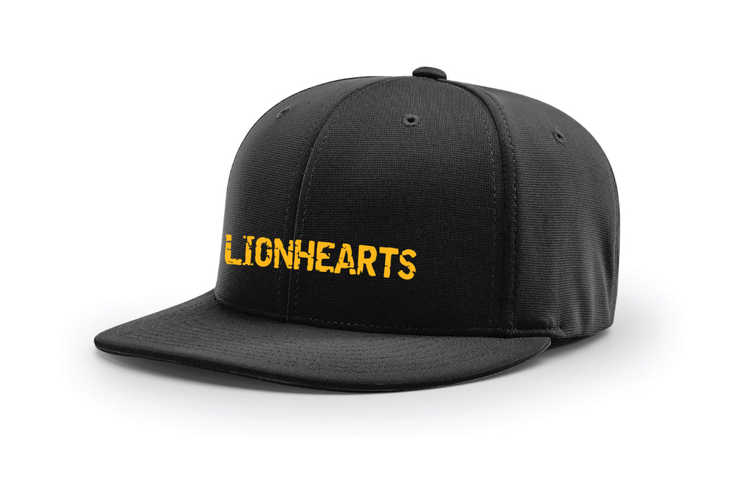 Lionhearts Wrestling Flexfit Cap - Black