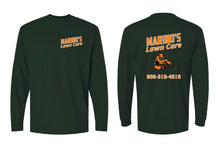 Marino's Lawn Care Cotton Long Sleeve Shirt - Forest Green