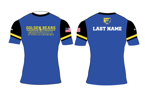 Lyndhurst Golden Bears Football Sublimated Compression Shirt