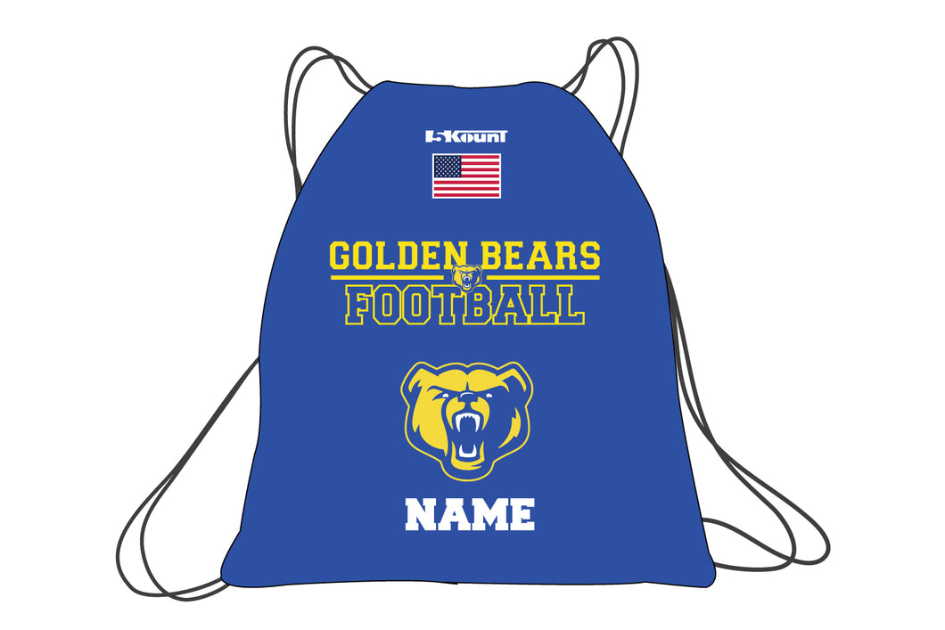 Lyndhurst Golden Bears Football Sublimated Drawstring Bag