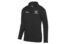 Marshwood Wrestling Sportswear Wicking Fleece Quarter-Zip Pullover Design 2- Purple/Gray/Black