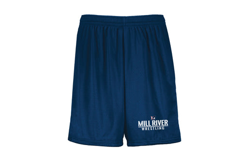 Mill River Wrestling Athletic Shorts - Navy