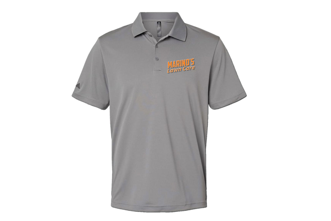 Marino's Lawn Care Performance Polo - Gray