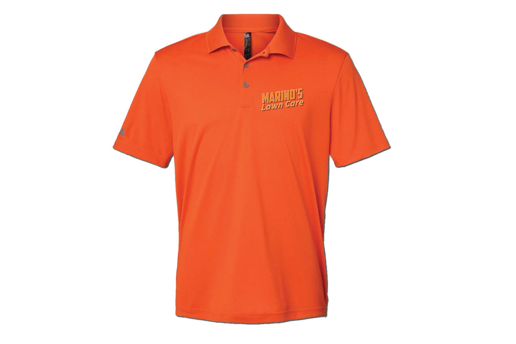 Marino's Lawn Care Performance Polo - Orange
