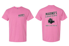 Marino's Lawn Care Cotton Crew Tee - Pink