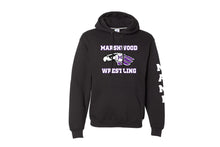 Marshwood Wrestling Cotton Hoodie - Purple/Heather/Black