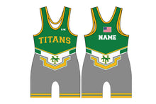 Nova Titans Wrestling Sublimated Men's Singlet - Design 2