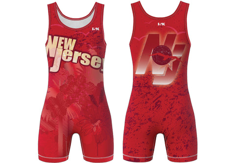 STATE - New Jersey Singlet - Red (Men's)