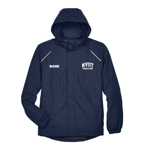 NVOT Wrestling All Season Hooded Jacket - Navy