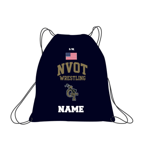 NVOT Wrestling Sublimated Drawstring Bag