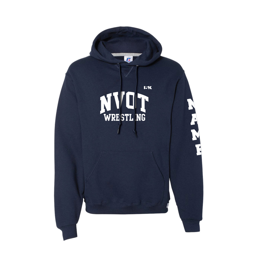 NVOT Wrestling Russell Athletic Cotton Hoodie - Navy