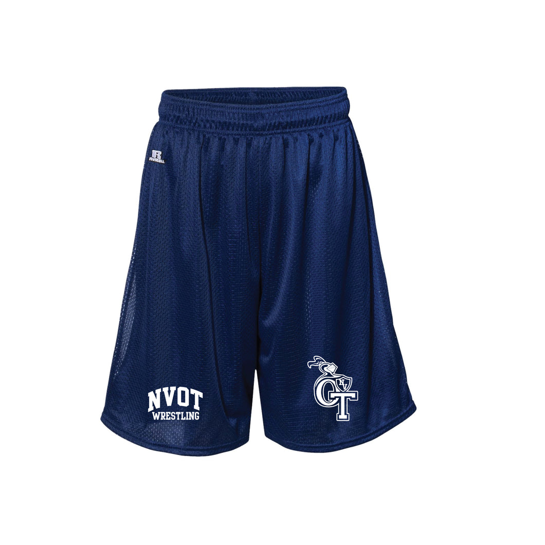 NVOT Wrestling Russell Athletic Tech Shorts - Navy