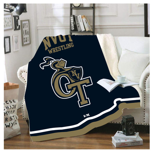 NVOT Wrestling Club Sublimated Blanket