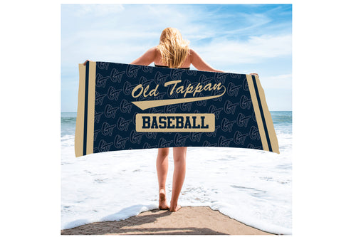 OT BASEBALL/SOFTBALL Sublimated Beach Towel (fan Gear)