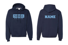 Paramus Athletics Cotton Hoodie - Navy/Oxford