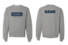 Paramus Athletics Cotton Crewneck Sweatshirt - Navy/Oxford/White