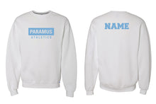 Paramus Athletics Cotton Crewneck Sweatshirt - Navy/Oxford/White