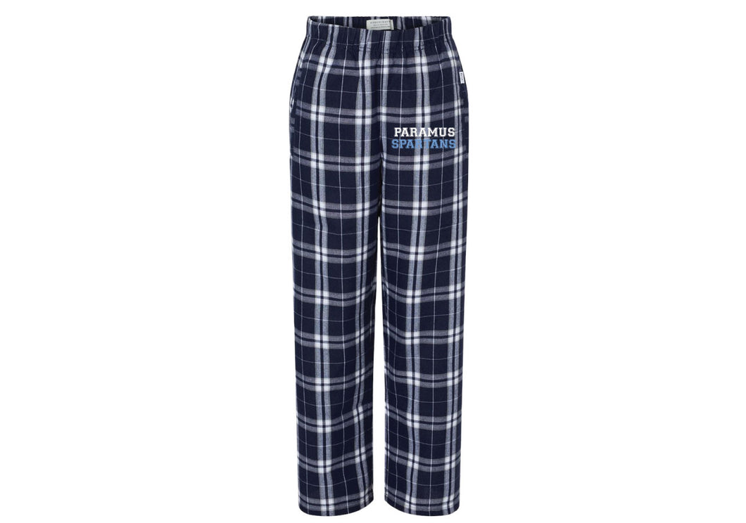 Paramus Football Flannel Pajama Pants - Design 2