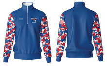 AuSable Patriots Football Sublimated Quarter Zip - Royal