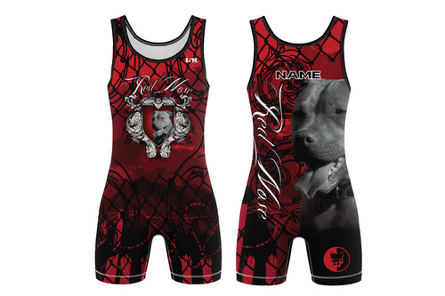 Red Nose Sublimated Men's Singlet - Design 8