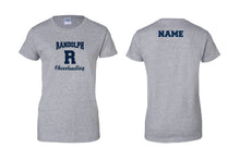 Randolph Cheer Cotton Women's Crew Neck Tee Design #4 - Gray