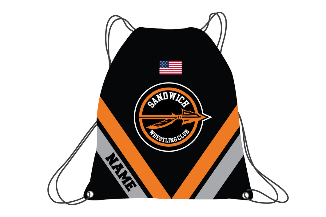 Sandwich Indians Wrestling Club Sublimated Drawstring Bag