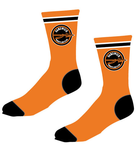 Sandwich Indians Wrestling Club Sublimated Socks