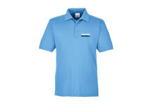 Paramus Football Polo - Design 1  (Carolina Blue)