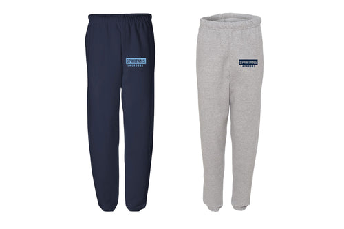 Spartans Lacrosse Cotton Sweatpants Navy/Oxford