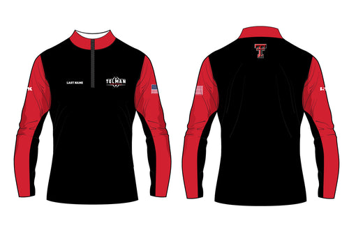 Tolman Tigers Football Sublimated Quarter Zip