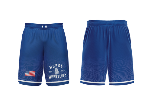 Morse Wrestling Sublimated Fight Shorts