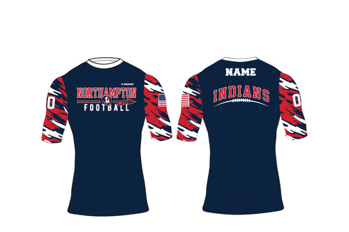 Northampton Indians Football Sublimated Compression Shirt