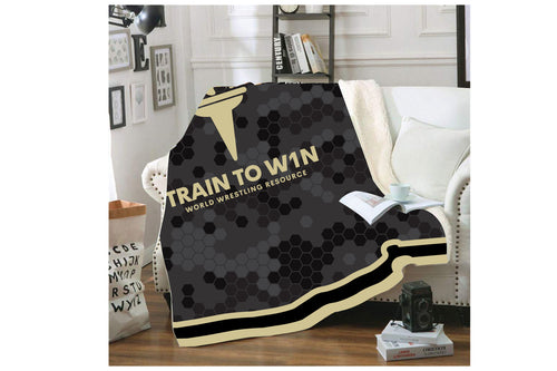 Train to W1n Sublimated Blanket