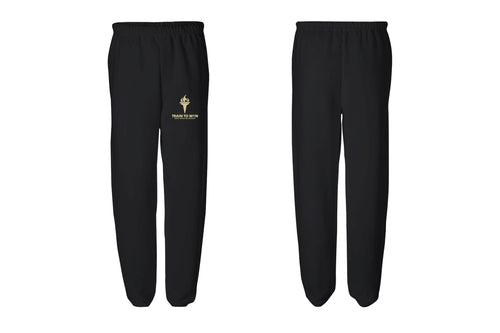 Train to W1n Cotton Sweatpants - Black