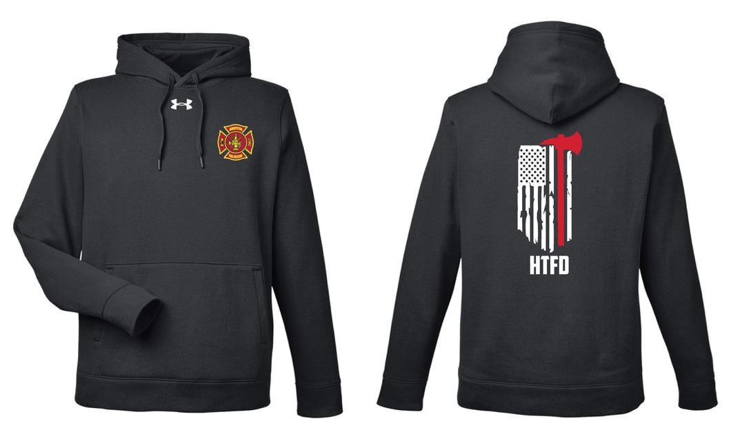 Fire Department Under Armour Men s Hoodie Black