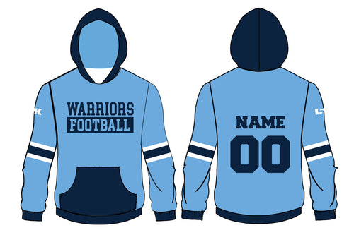 Waldwick Warriors Football Sublimated Hoodie