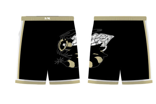 Yellow Jackets Wrestling Sublimated Shorts